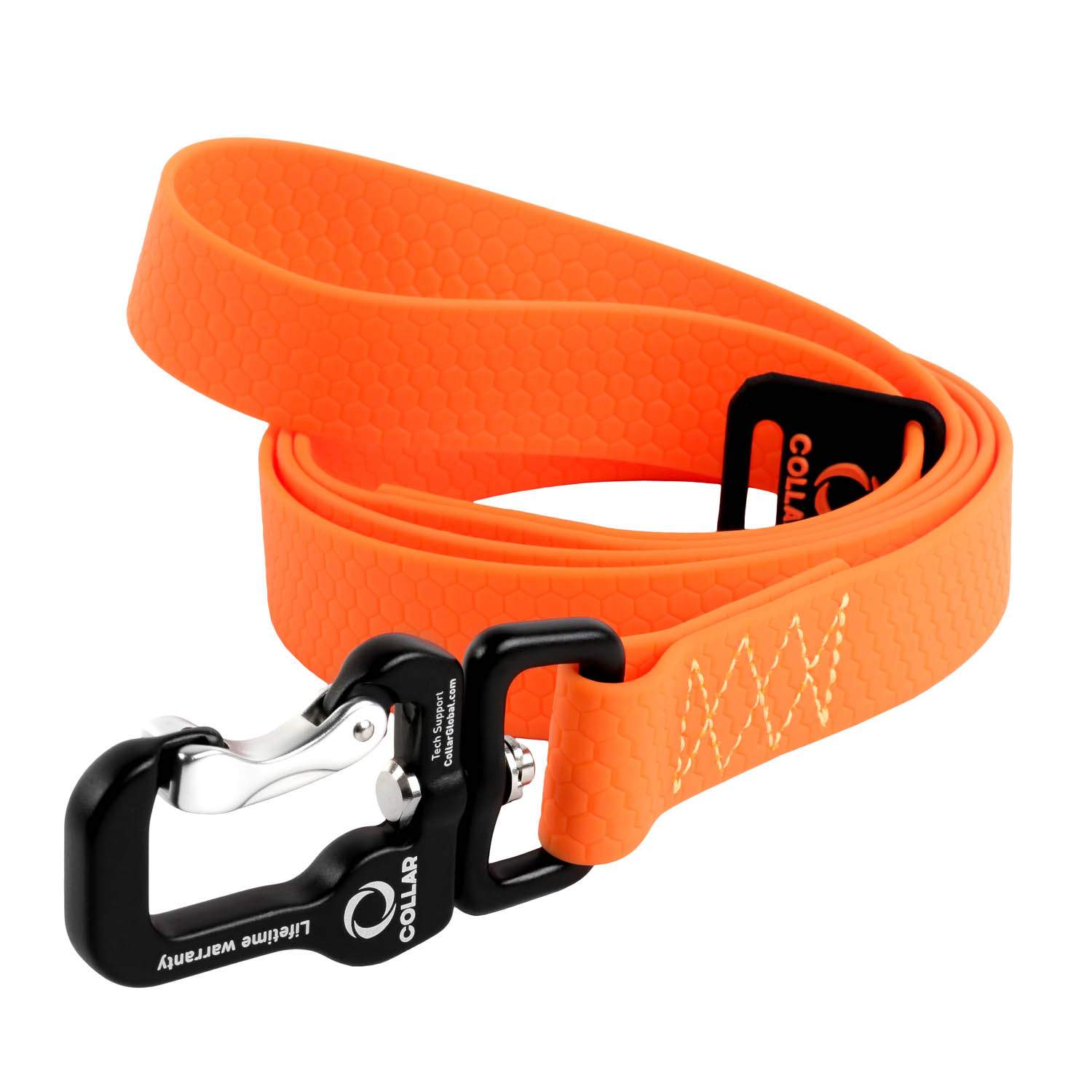 Orange collar top