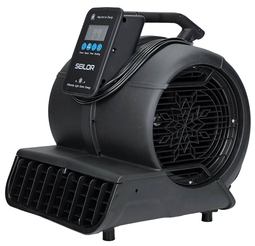 Вентилятор, Фен для сушки ковров и мебели 750W Seilor Electronic Black ...