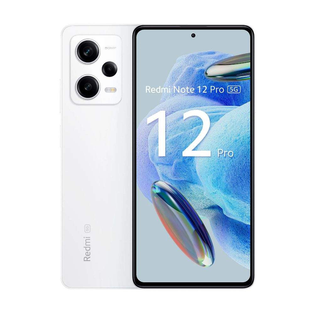 Смартфон Xiaomi Redmi Note 12 Pro 5G 8/256GB Polar White (SMXRN12PP-M8321),  купить в Москве, цены в интернет-магазинах на Мегамаркет