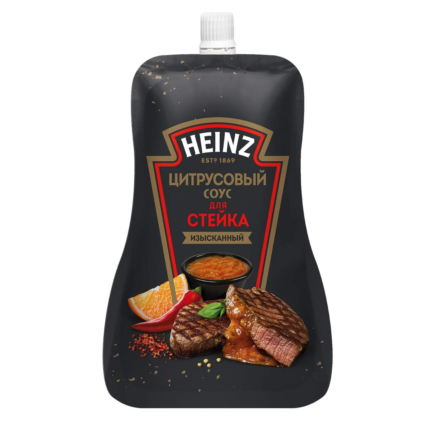 Купить соус Heinz цитрусовый, для стейка, 200 г, цены на Мегамаркет |  Артикул: 100050477636