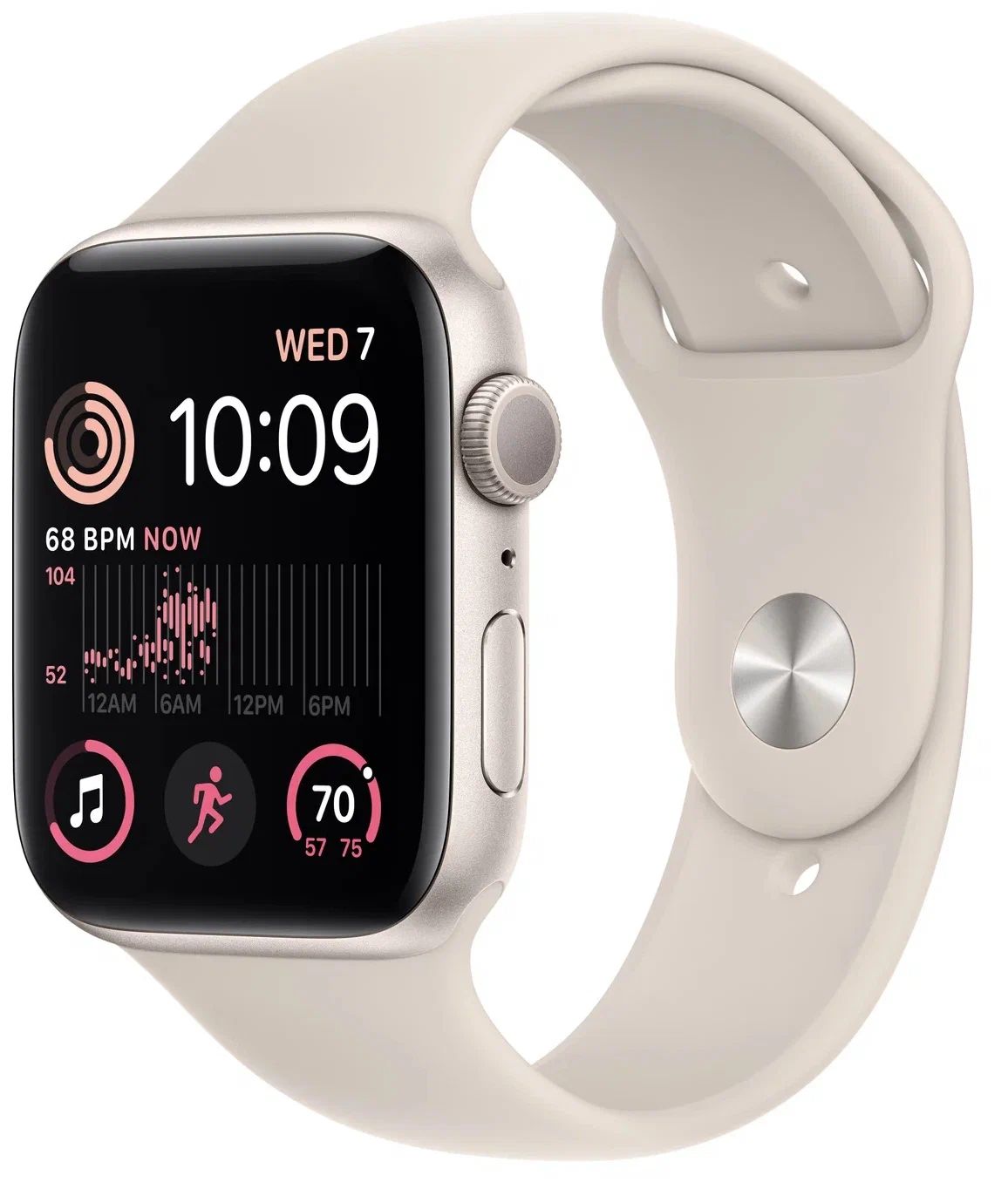 Смарт-часы Apple Watch SE2 GPS, 40 mm, Starlight, Starlight Sport Band -  отзывы покупателей на маркетплейсе Мегамаркет | Артикул: 100050477607