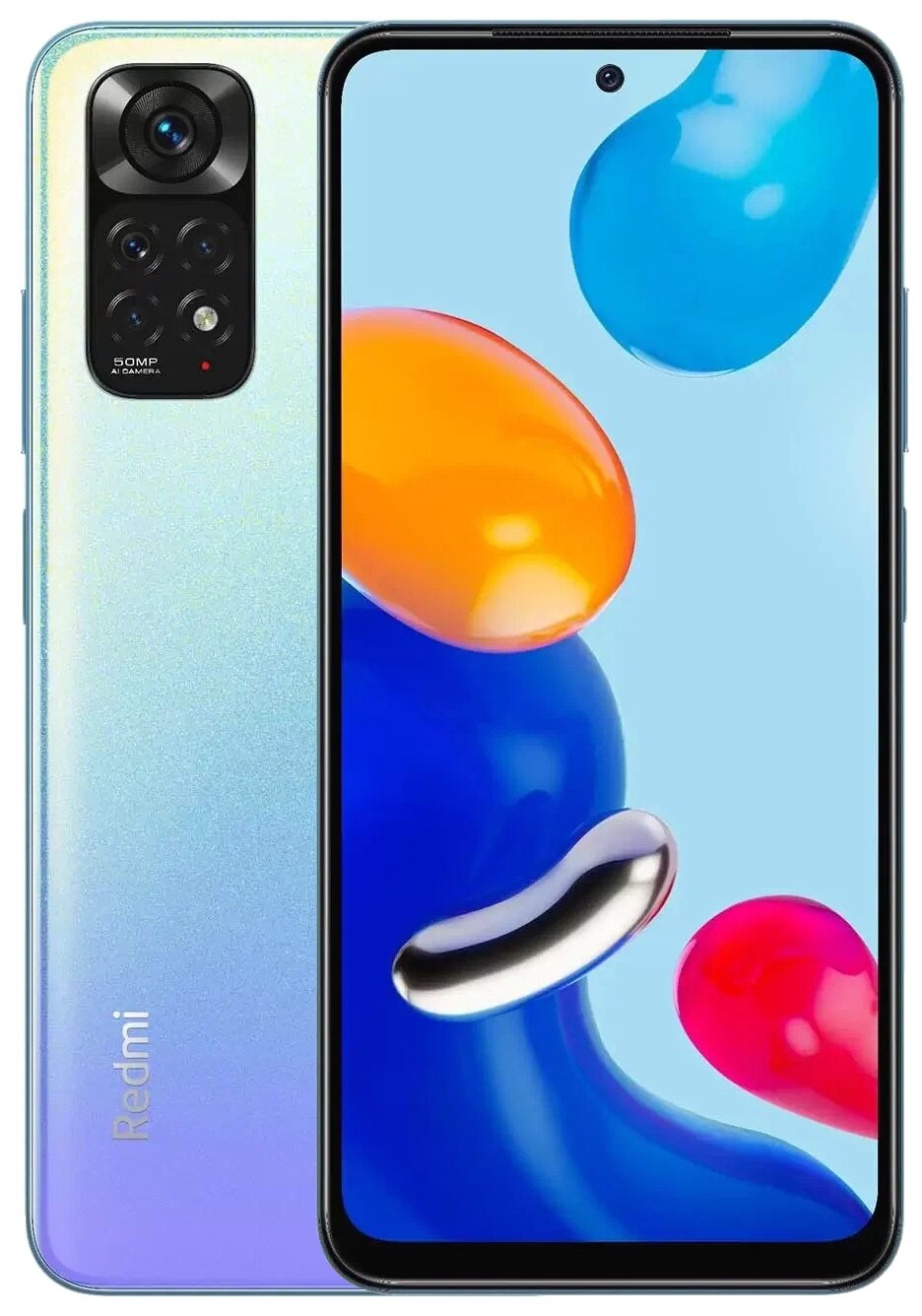 Смартфон Xiaomi Note 11 4/128GB Star Blue (6934177768187) EU - отзывы  покупателей на Мегамаркет