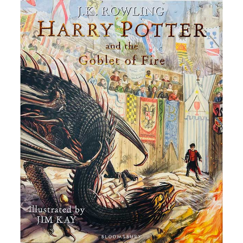 Harry Potter & the Goblet of Fire - illustrated ed. - купить в Москве, цены  на Мегамаркет | 100033229678