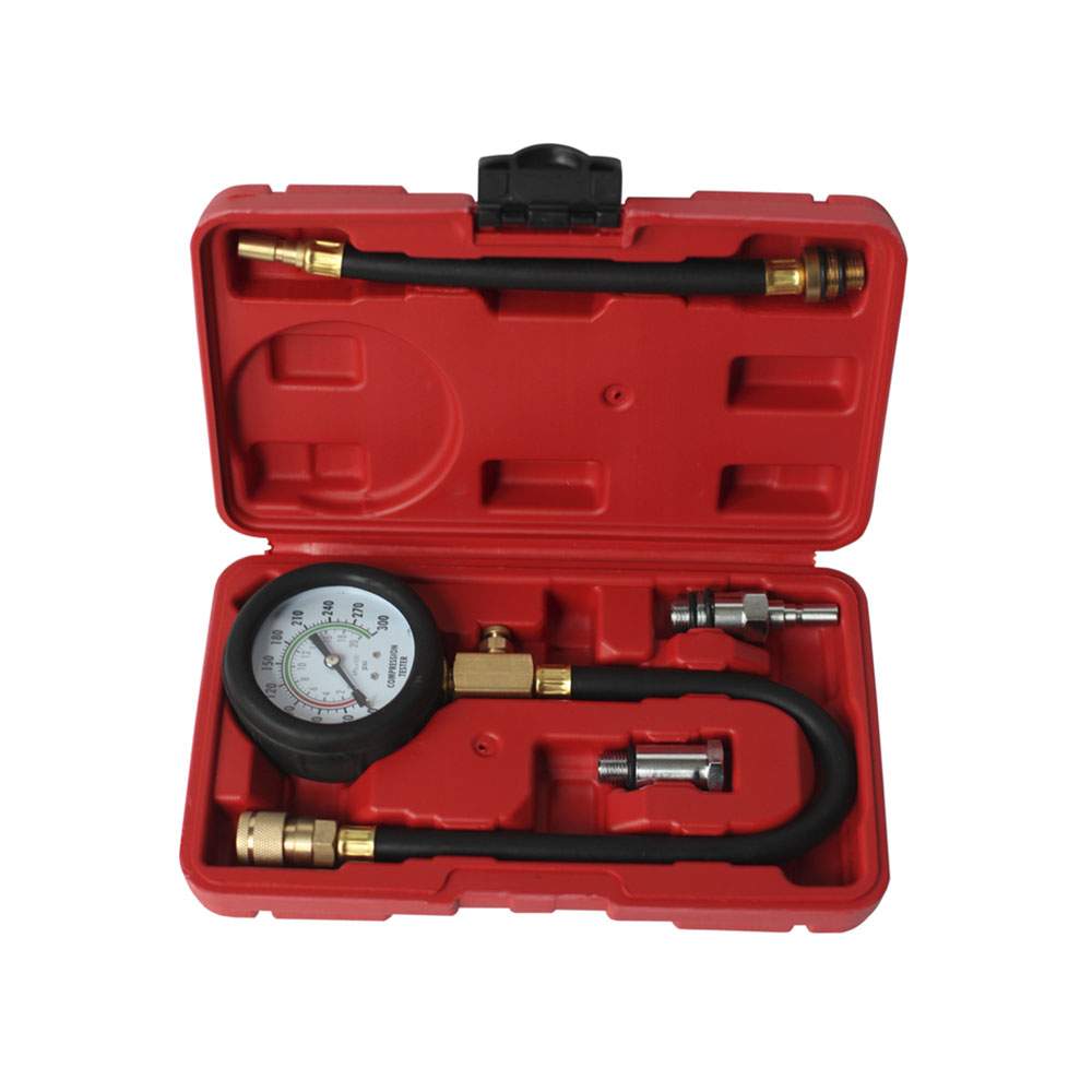 Компрессометр для бензиновых двигателей со шлангами и адаптерами в ...