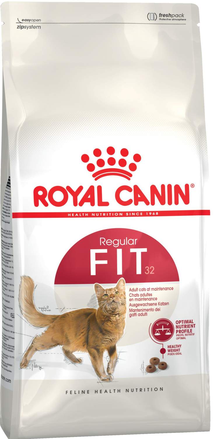 Сухой корм для кошек ROYAL CANIN Fit 32, для поддержания формы, птица, 2кг  - отзывы покупателей на маркетплейсе Мегамаркет | Артикул  товара:100001277521