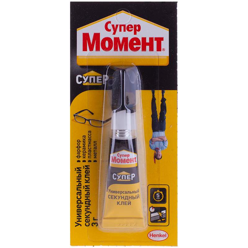 Клей "Момент Супер" 3г., мульти-карта купить в интернет-магазине, цены ...