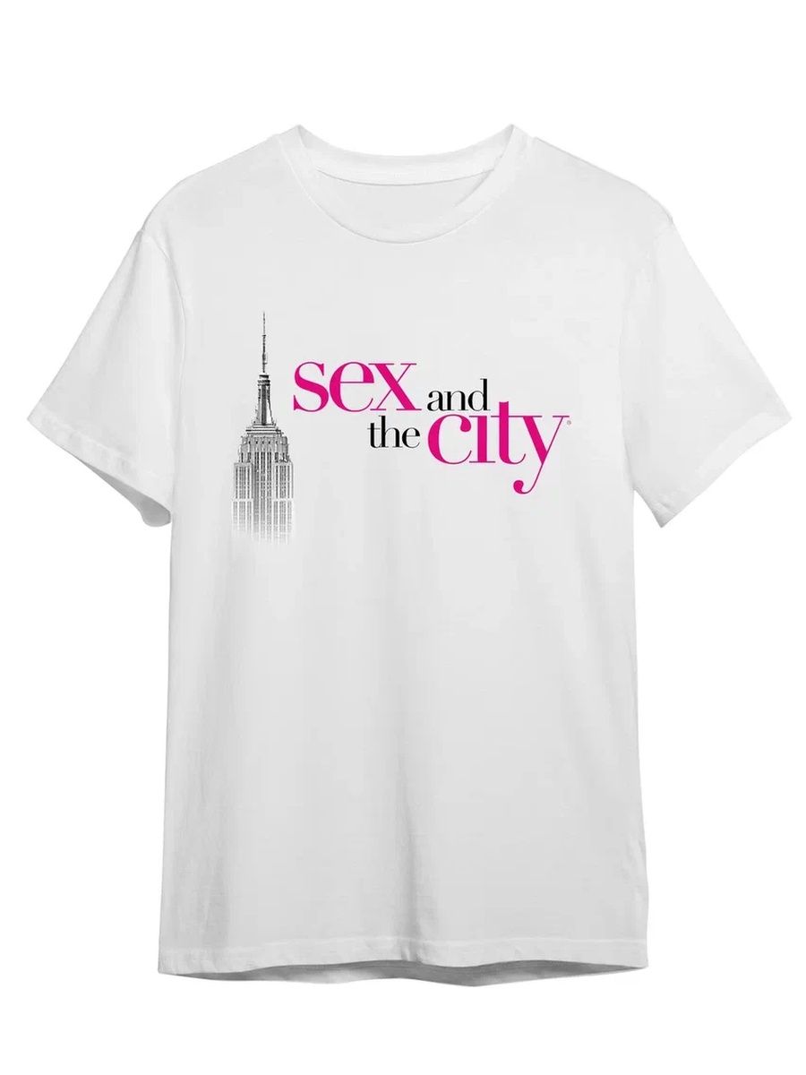 Футболка унисекс СувенирShop Секс в большом городе/Sex and the city 9 белая  XL – купить в Москве, цены в интернет-магазинах на Мегамаркет