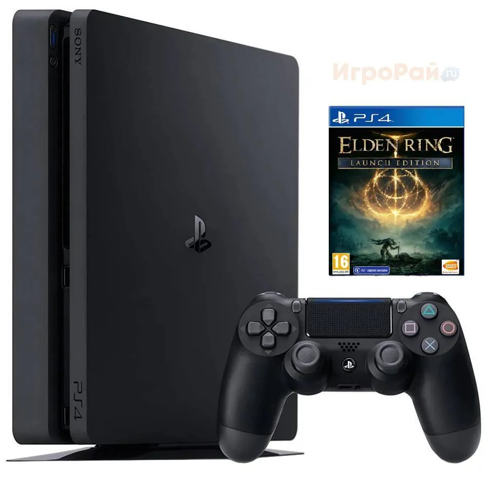 Игровая приставка Sony PlayStation 4 Slim (500GB) (CUH-2216A) (Европа EU),  купить в Москве, цены в интернет-магазинах на Мегамаркет