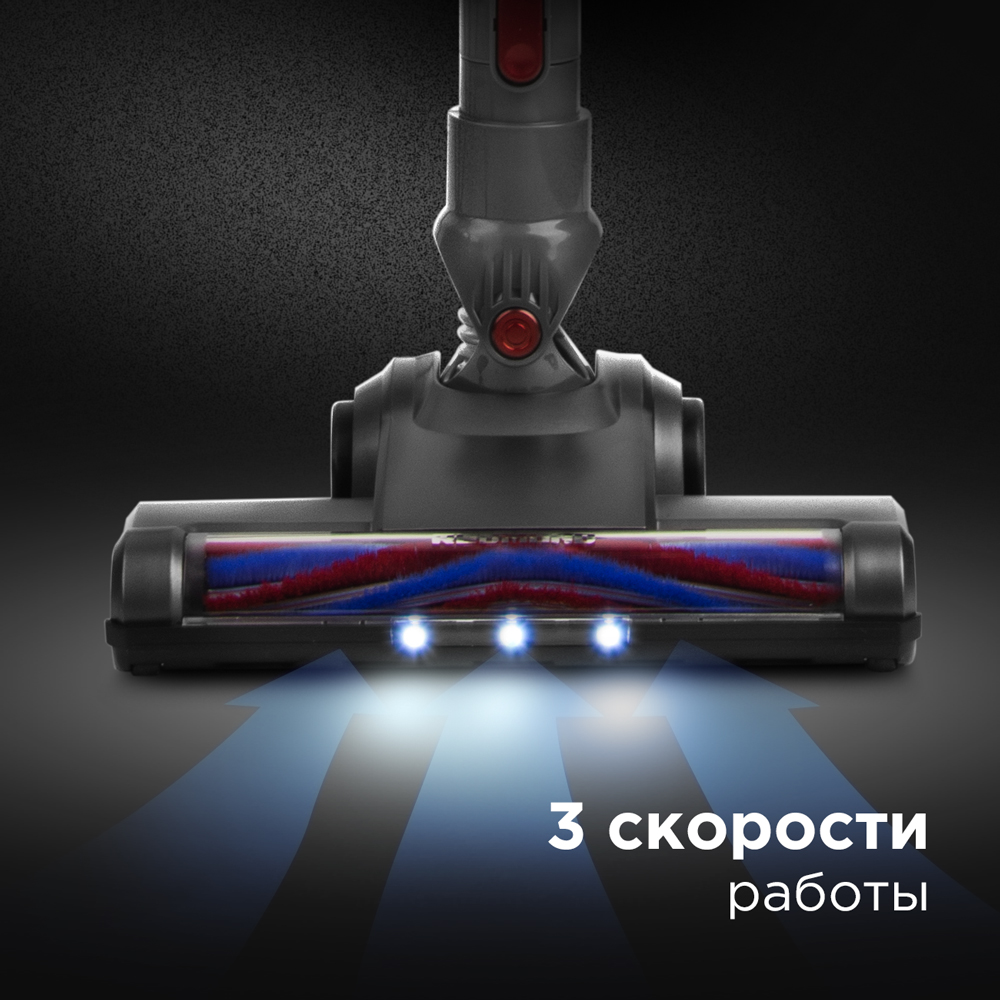 Пылесос Redmond RV-UR361 Red/Silver, купить в Москве, цены в  интернет-магазинах на Мегамаркет