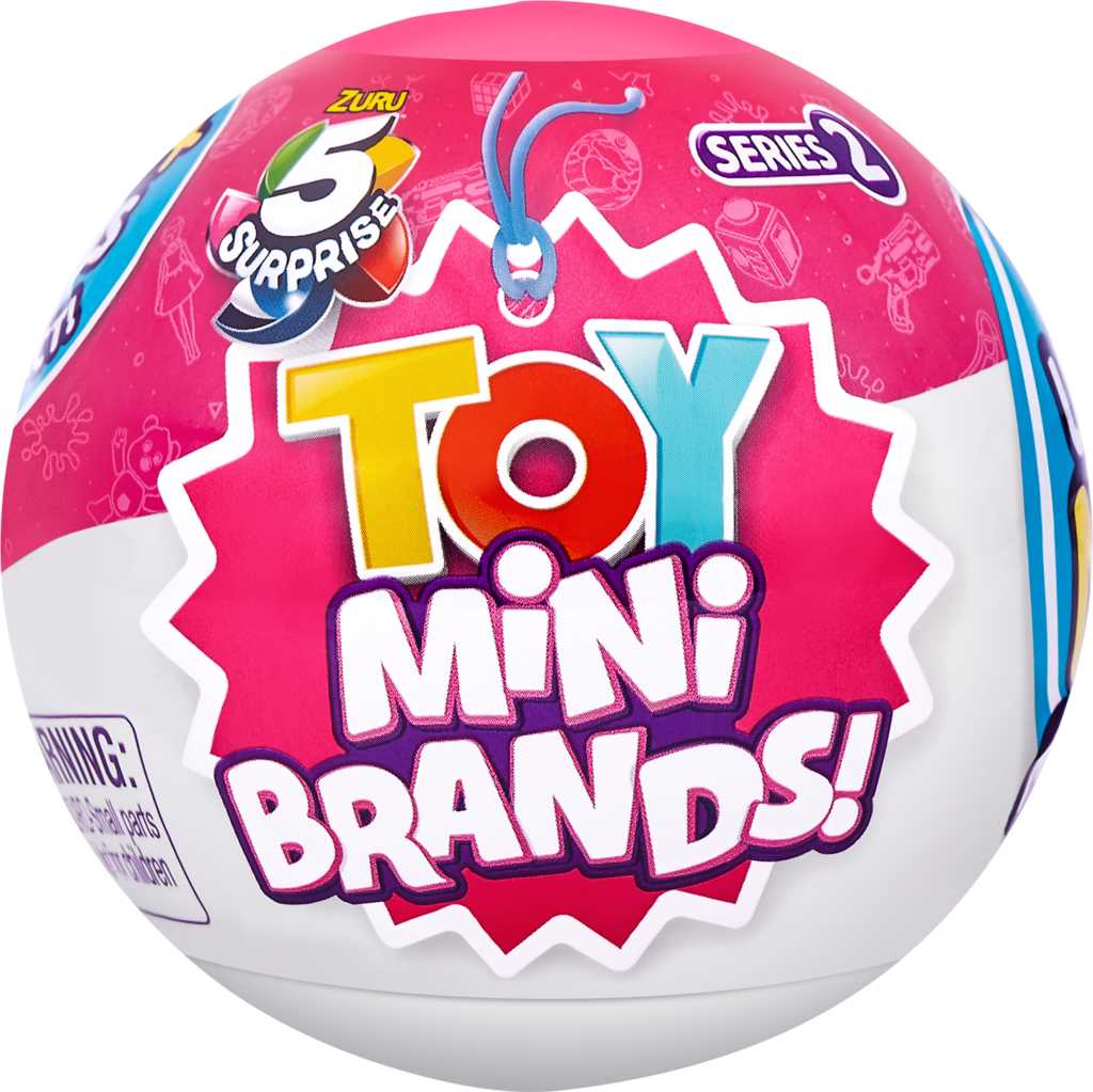 Купить игрушка Шар Сюрприз Zuru 5 surprise Toy Mini brands 2 серия  77220GQ1, цены на Мегамаркет