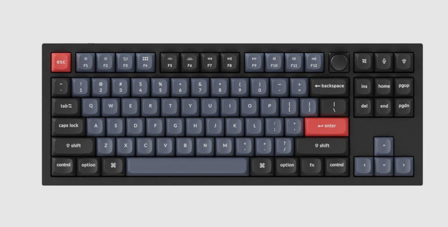 ????????? ?????????? Keychron Q3 Black (Q3F1), ?????? ? ??????, ???? ?  ????????-????????? ?? ??????????