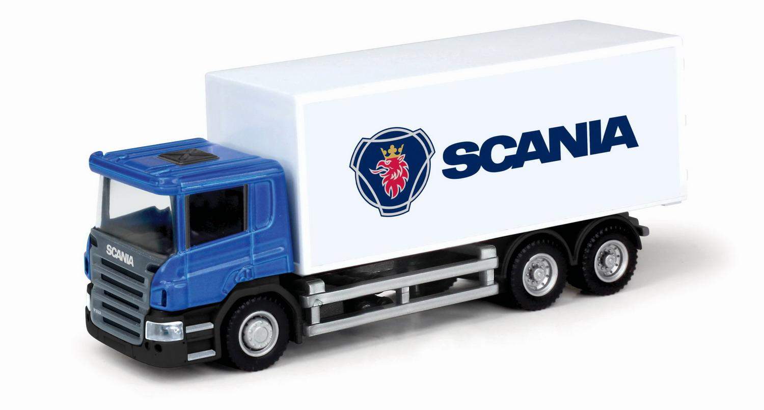 Машина металлическая RMZ City 1:64 SCANIA - Машина грузовой фургон, без  механизмов - купить в CARAGUS, цена на Мегамаркет