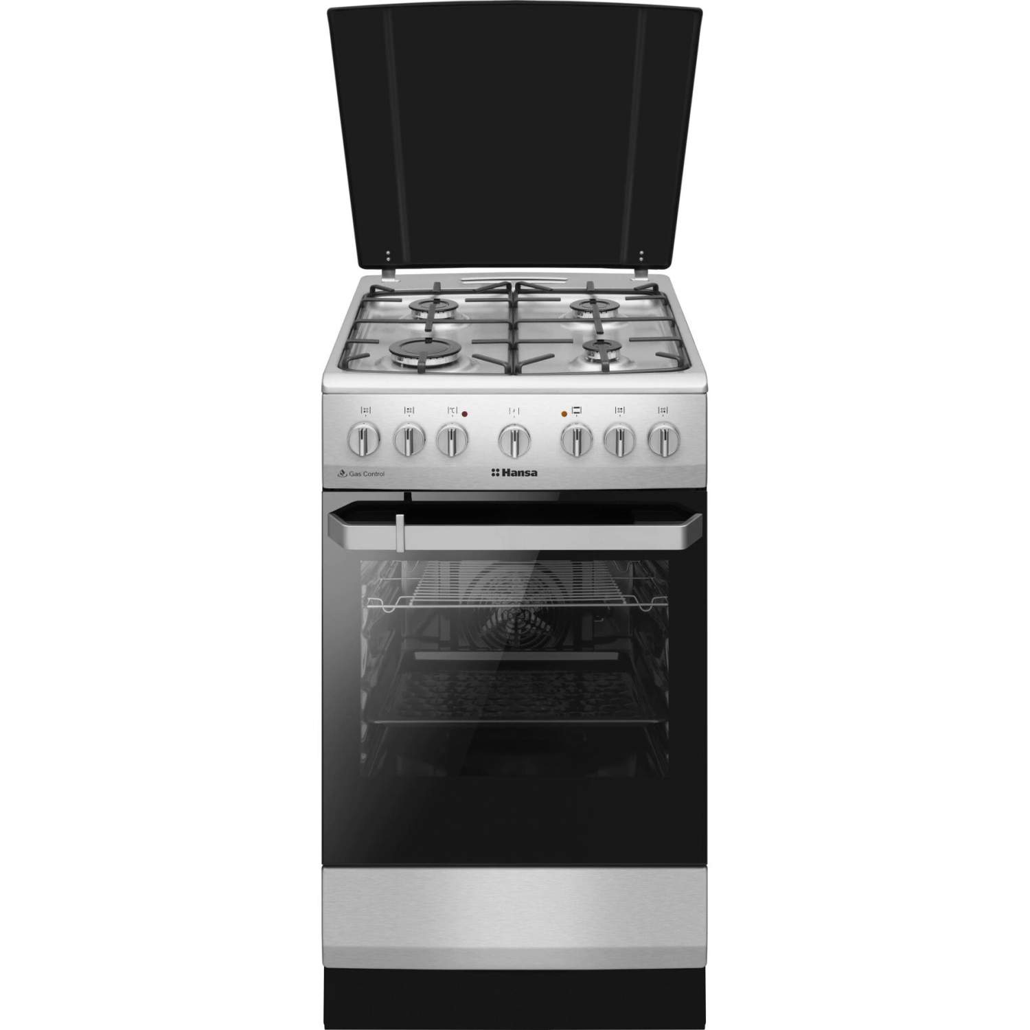 Комбинированная плита Hansa FCMX581009 серый – купить в Москве, цены в ...