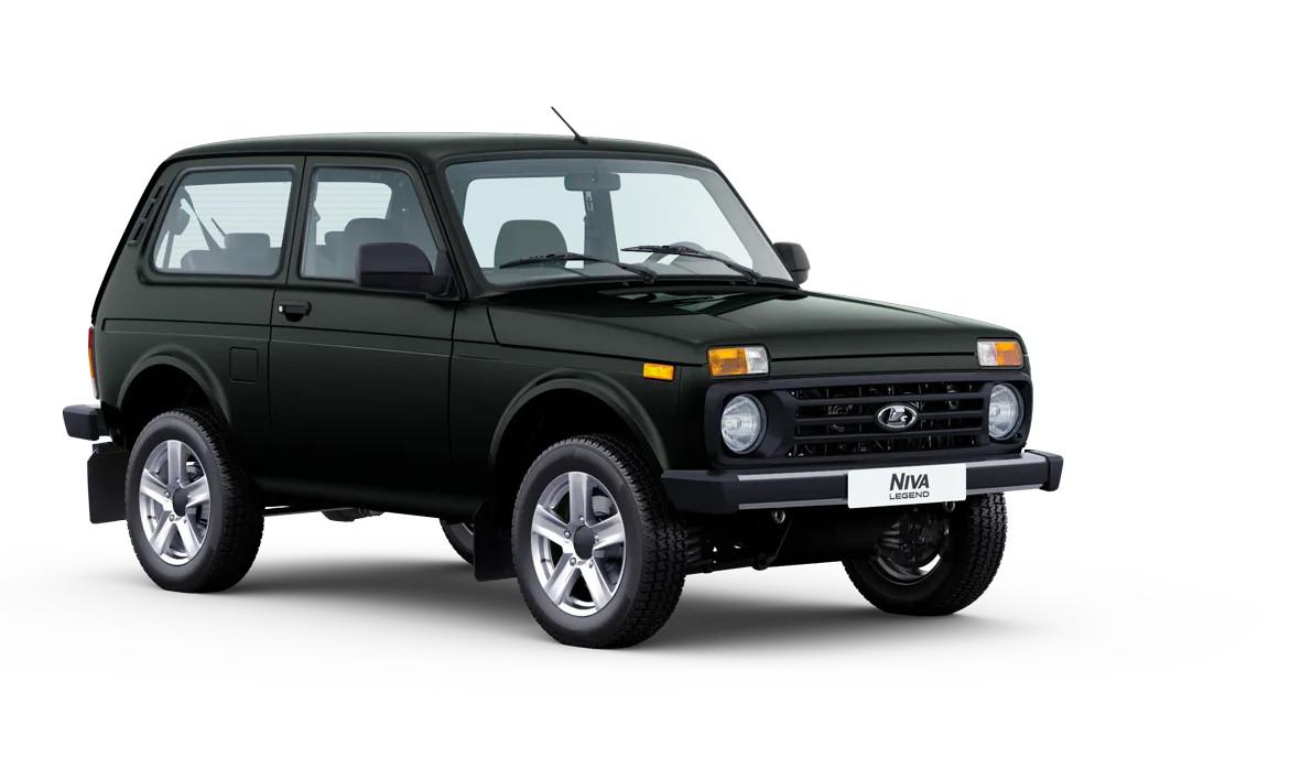 Автомобиль LADA Niva Legend 1 1.7 83 л.с. Механика Зеленый Luxe –  характеристики на Мегамаркет