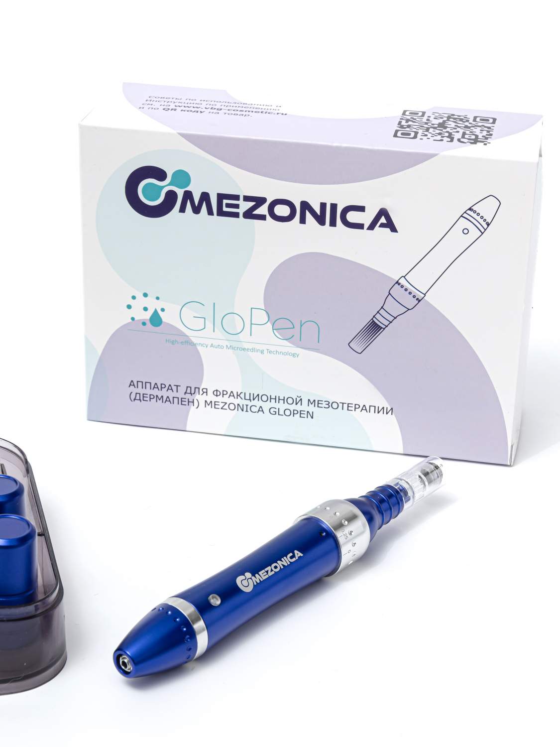 Аппарат дермапен Mezonica GloPen T6 для косметической процедуры фракционной  мезотерапии – купить в Москве, цены в интернет-магазинах на Мегамаркет