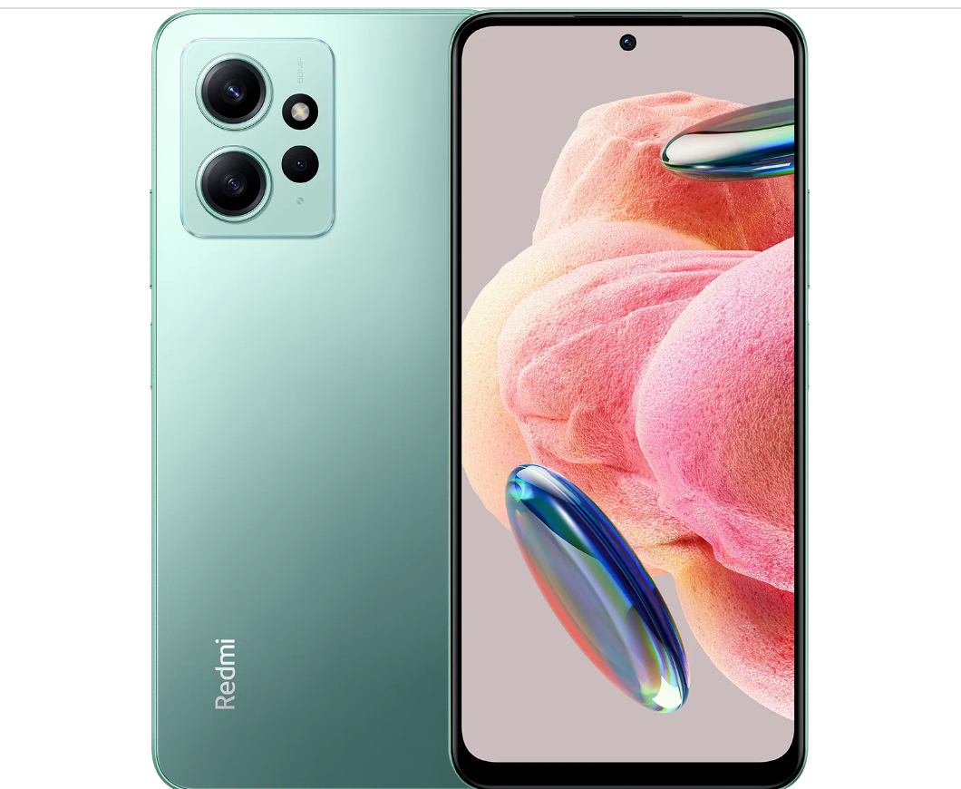 Смартфон Xiaomi Redmi Note 12 4G 6/128GB mint green (168) RU – купить в  Москве, цены в интернет-магазинах на Мегамаркет