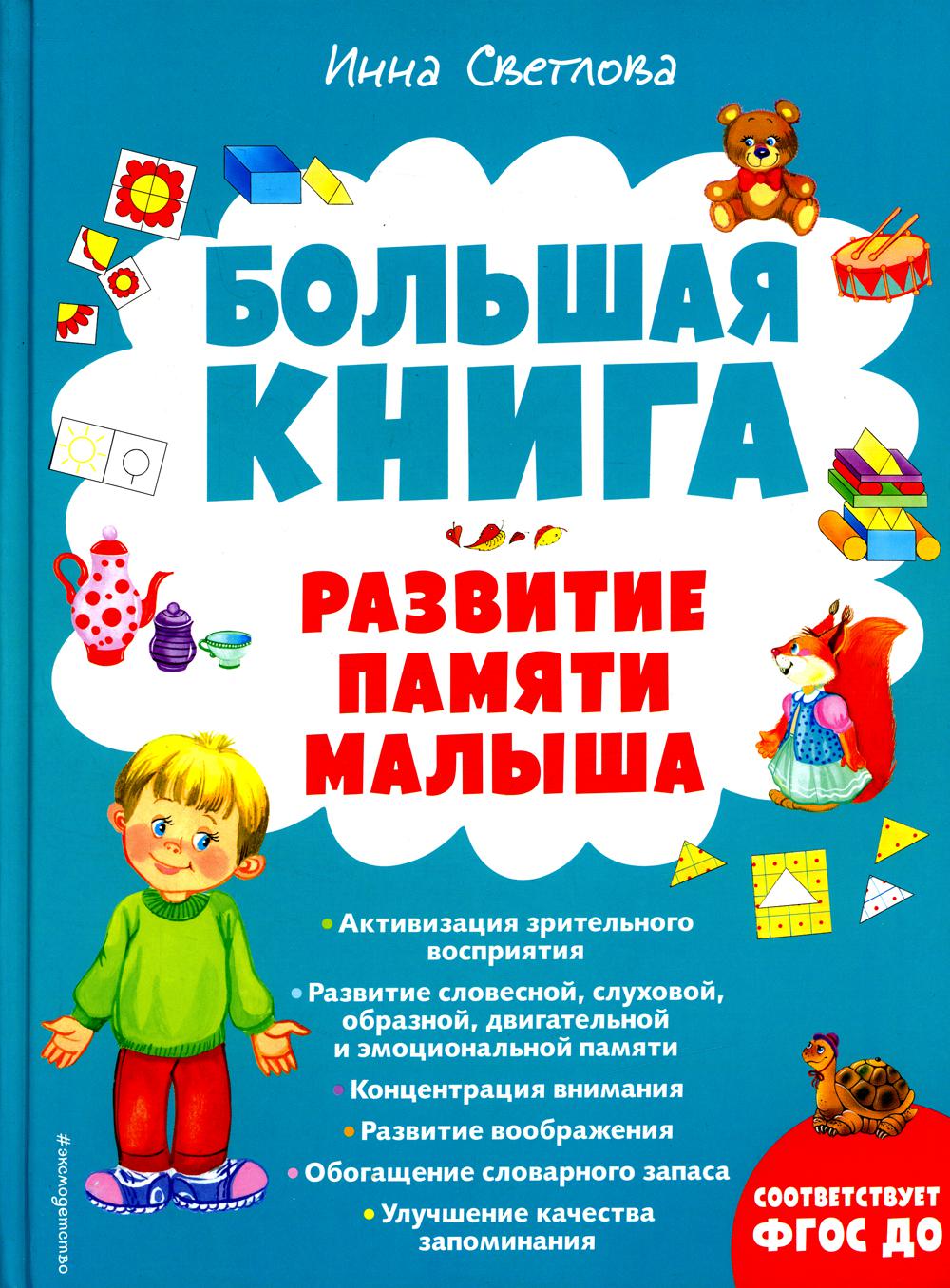 Большая книга. Развитие памяти малыша - купить развивающие книги для детей  в интернет-магазинах, цены на Мегамаркет | 13750