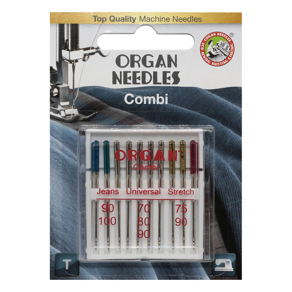 Иглы Organ универсальные 10/COMBI Blister, купить в Москве, цены в  интернет-магазинах на Мегамаркет