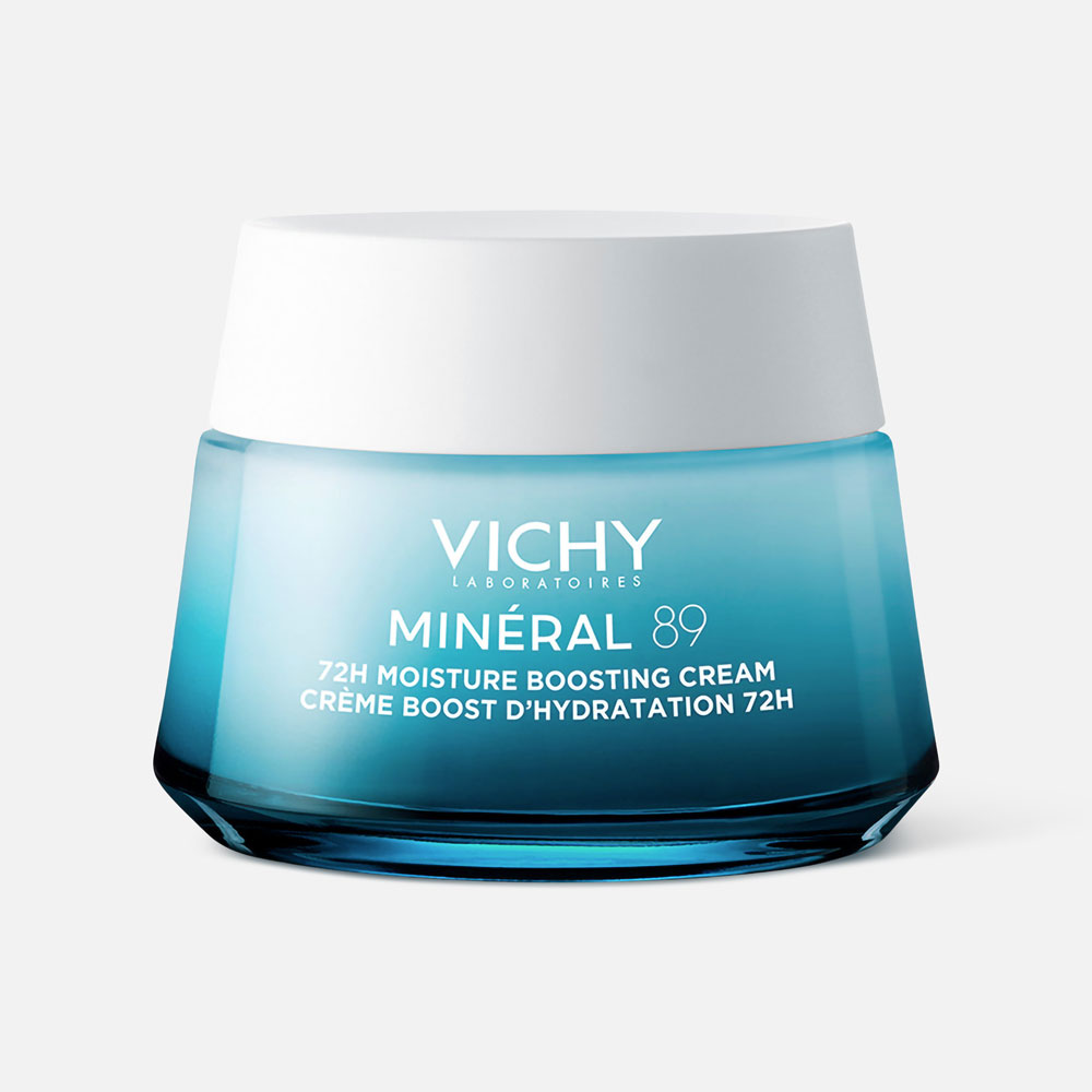 Крем Vichy Mineral 89 интенсивно увлажняющий 72ч для всех типов кожи 50мл -  отзывы покупателей на Мегамаркет | крем для лица MB509700