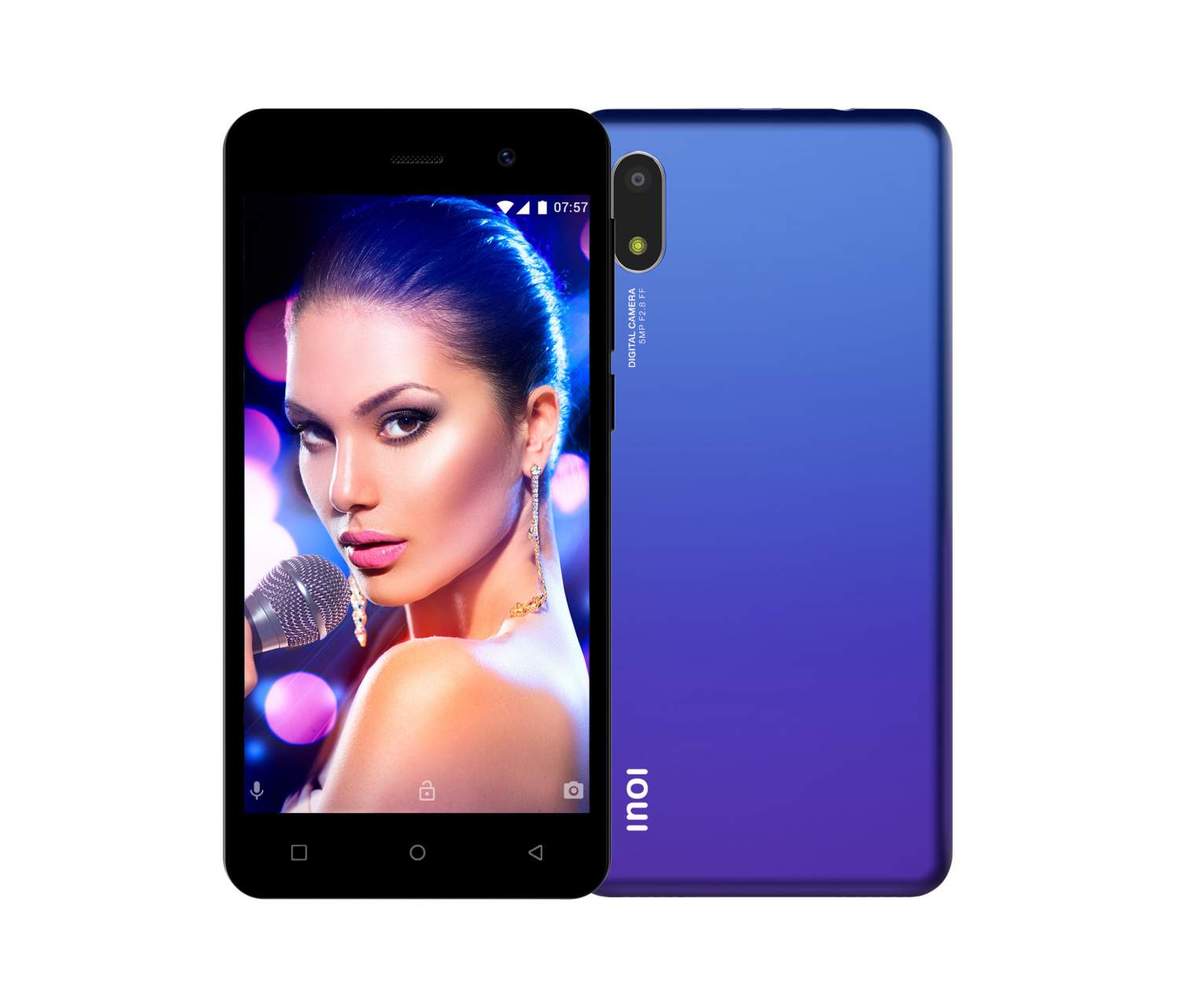 Смартфон INOI 2 (2021) 1/8GB Midnight Blue, купить в Москве, цены в  интернет-магазинах на Мегамаркет