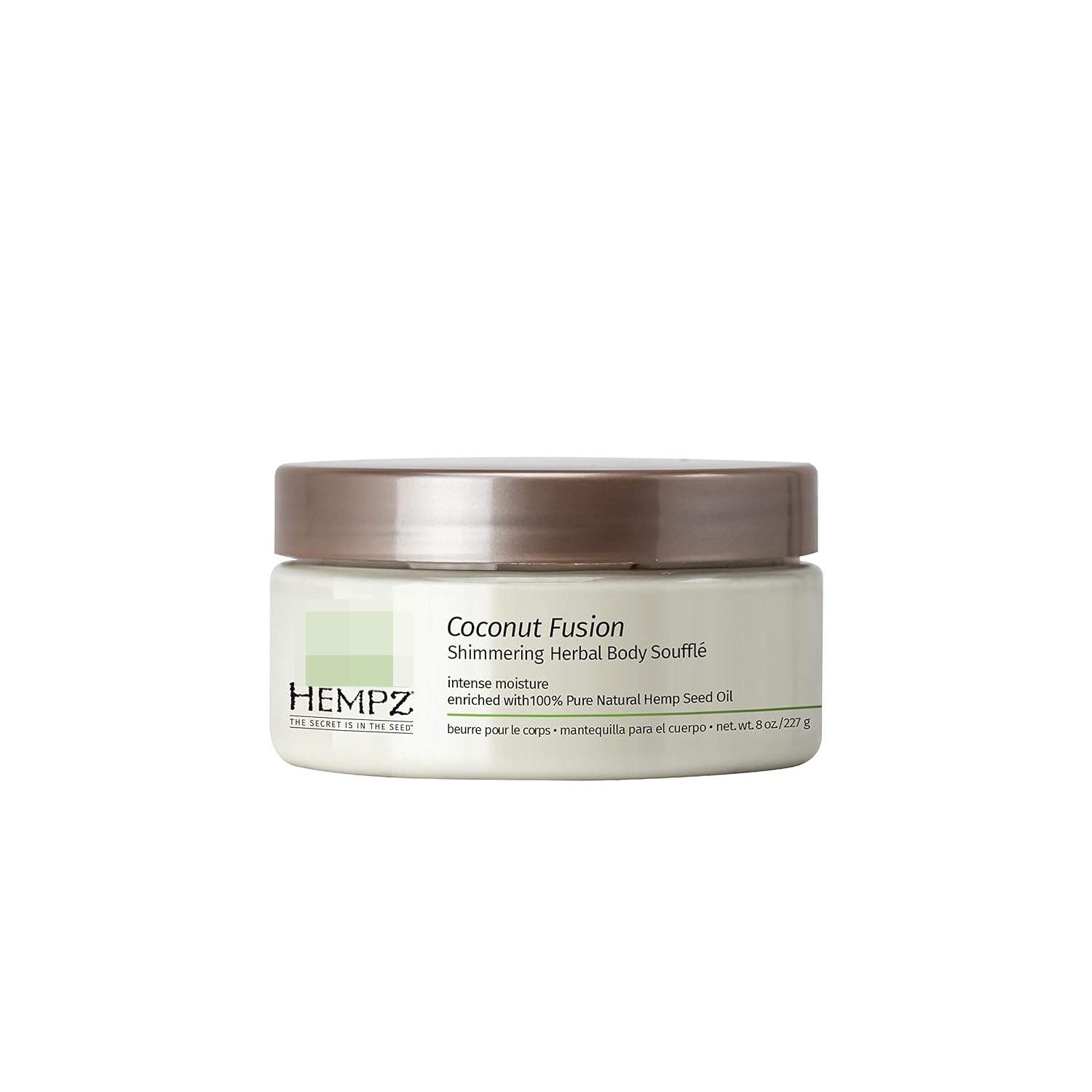 Суфле для тела Hempz Herbal Body Souffle Coconut Fusion с мерцающим