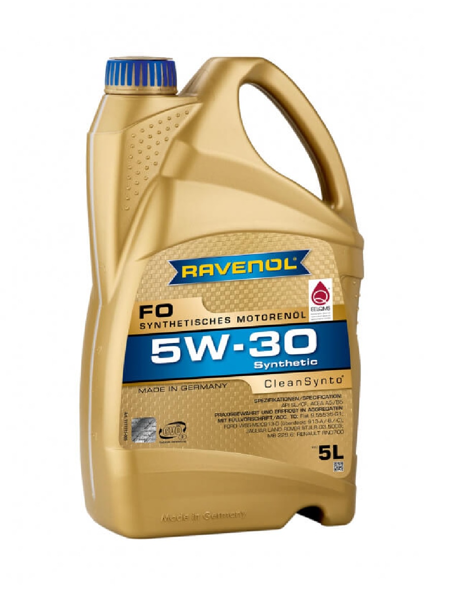 Моторное масло Ravenol FO 5W30 5л - отзывы покупателей на Мегамаркет |  100000415475