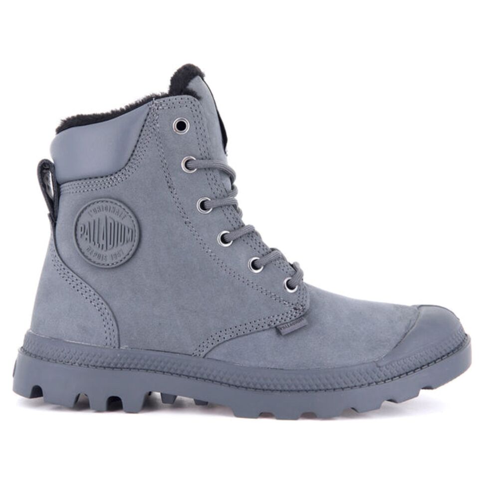 Grey 2025 palladium boots