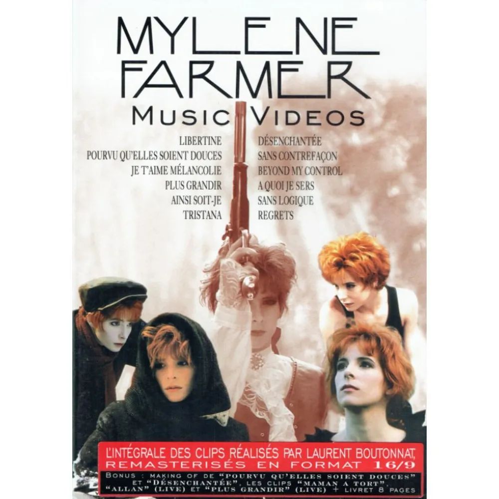 Farmer, Mylene Music Videos Vol.1 DVD – купить в Москве, цены в  интернет-магазинах на Мегамаркет