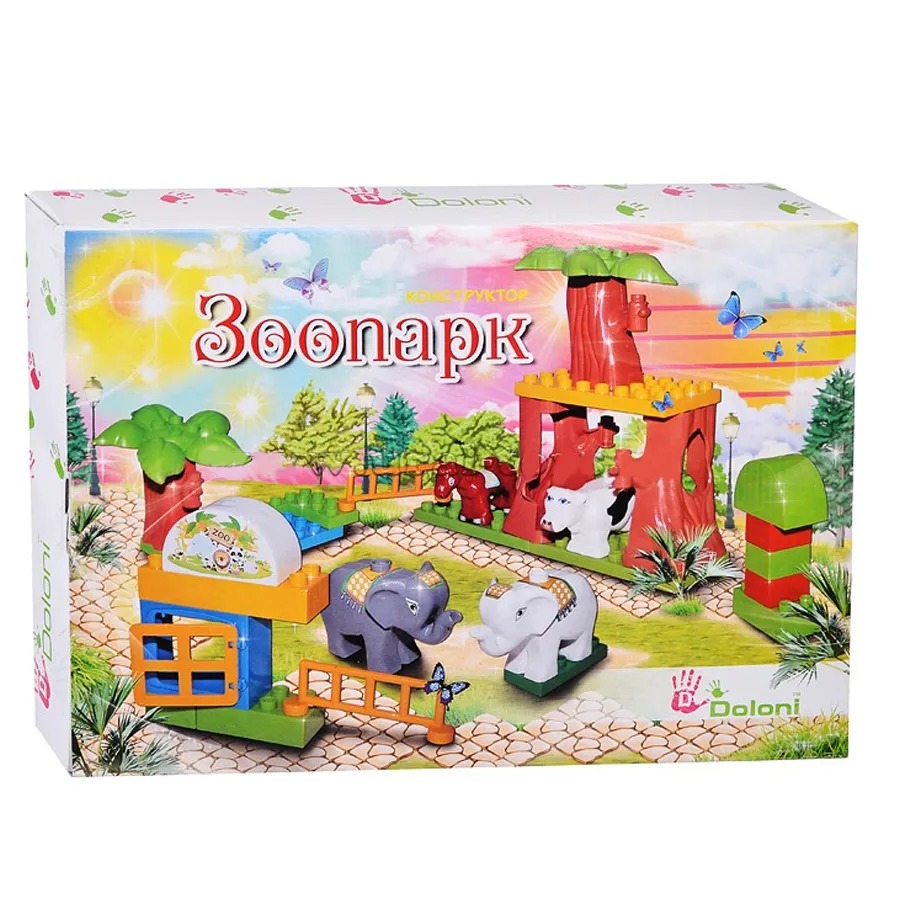 Купить Игрушку Конструктор Мини Зоопарк