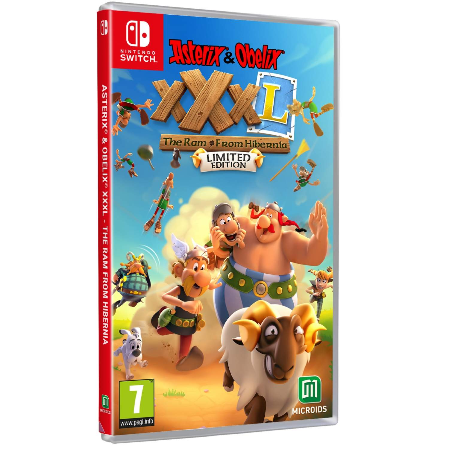 Игра Asterix & Obelix XXXL: The Ram From Hibernia - Limited Edition для Nintendo  Switch, купить в Москве, цены в интернет-магазинах на Мегамаркет