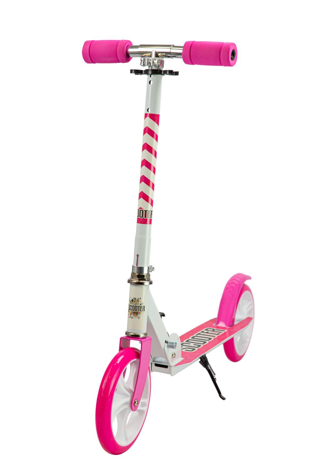 Самокат городской Комфорт с ножным тормозом (BC-1001) до 100 кг ...