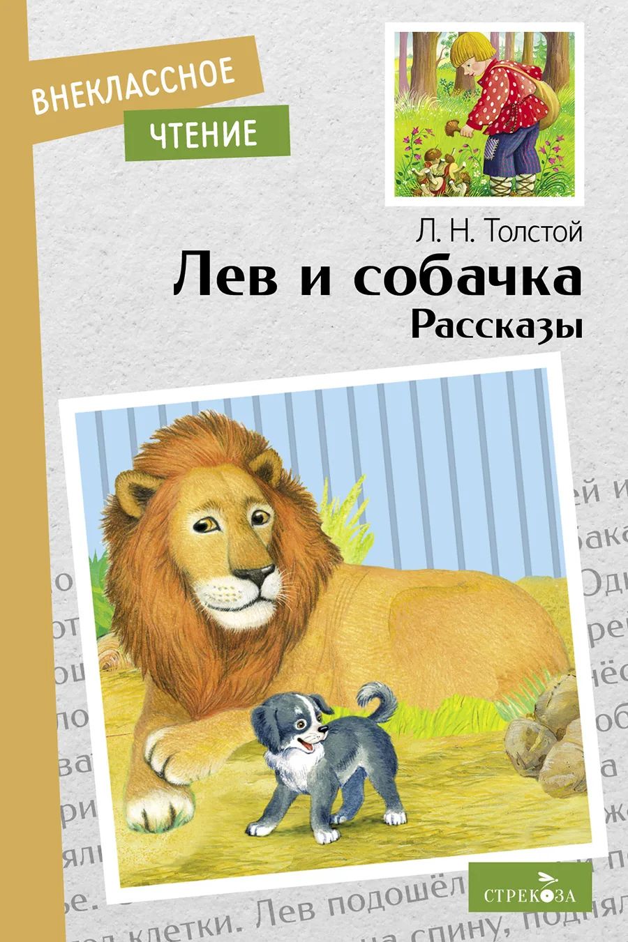 Внеклассное чтение. Лев и собачка. Рассказы Л.Н.Толстой - купить в Торговый  дом 