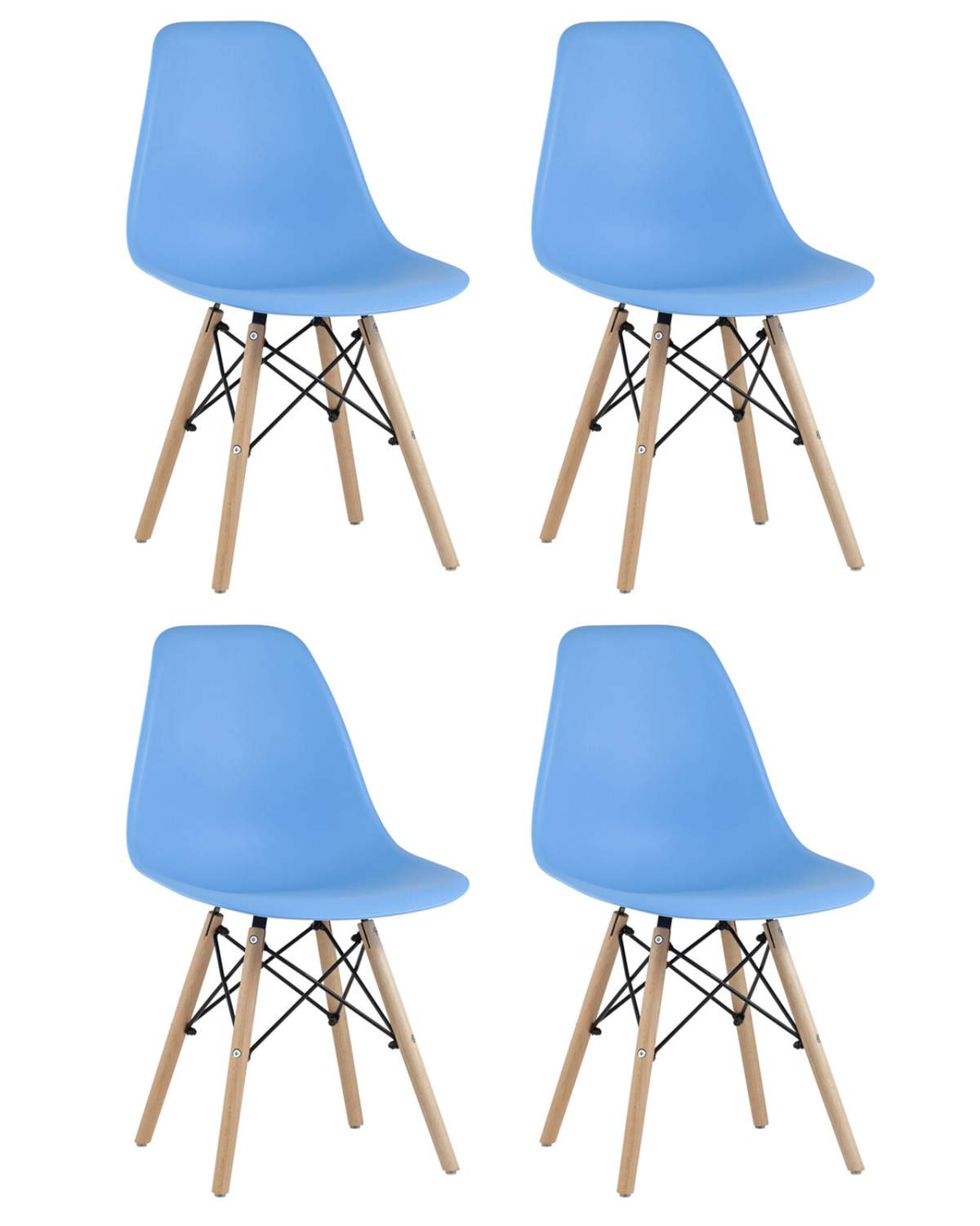 Стул eames dsw style белый