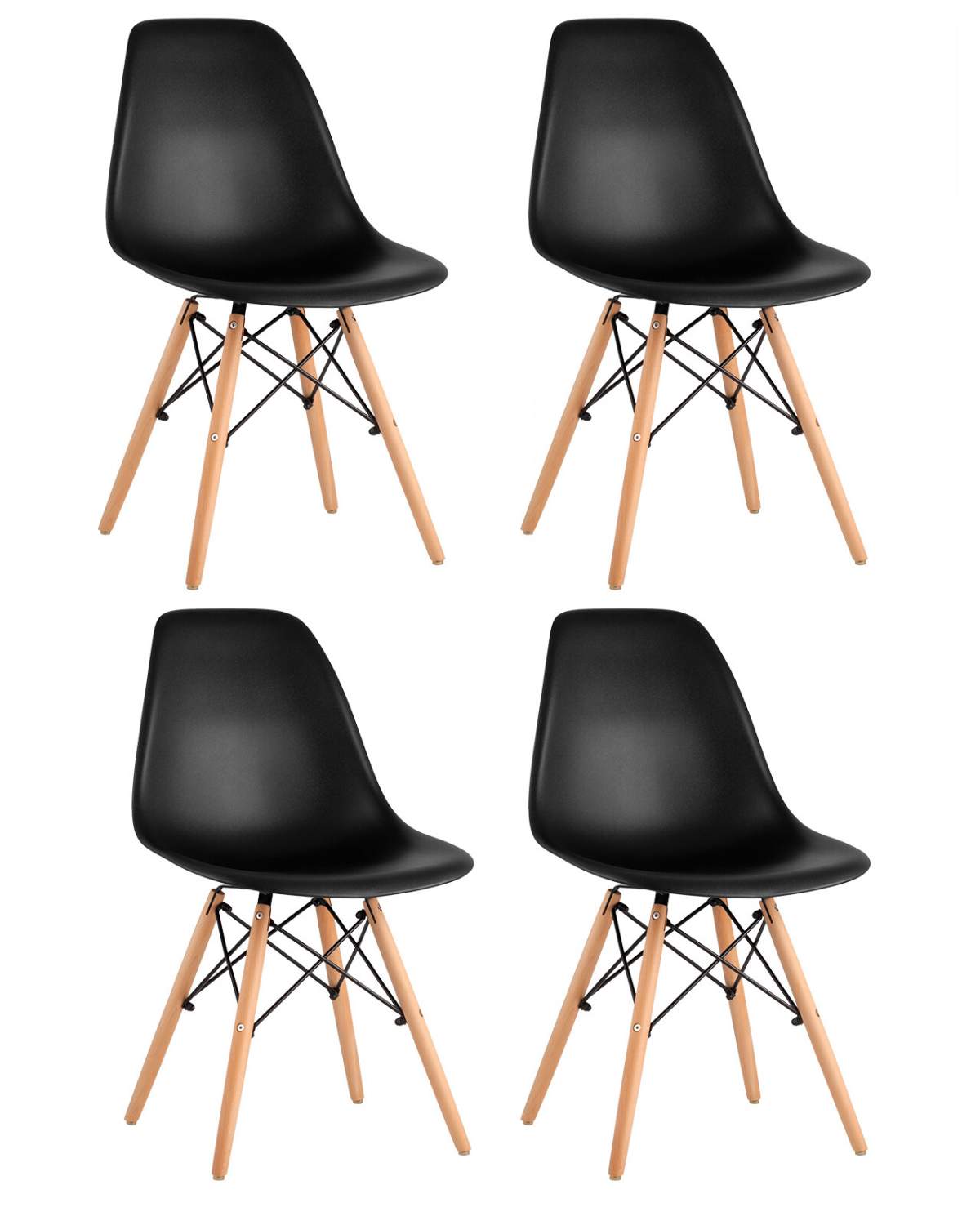 Стул eames dsw style белый