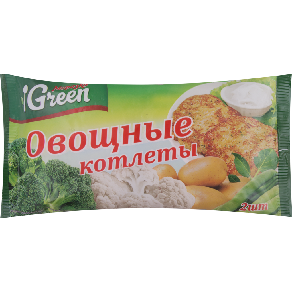 Купить котлеты овощные Морозко Green замороженные 150 г, цены в Москве наМегамаркет