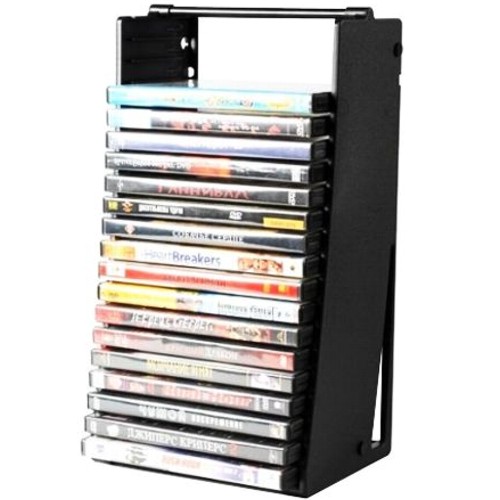 Подставка для DVD дисков CDM-D15 Кластер на 15 боксов, чёрная