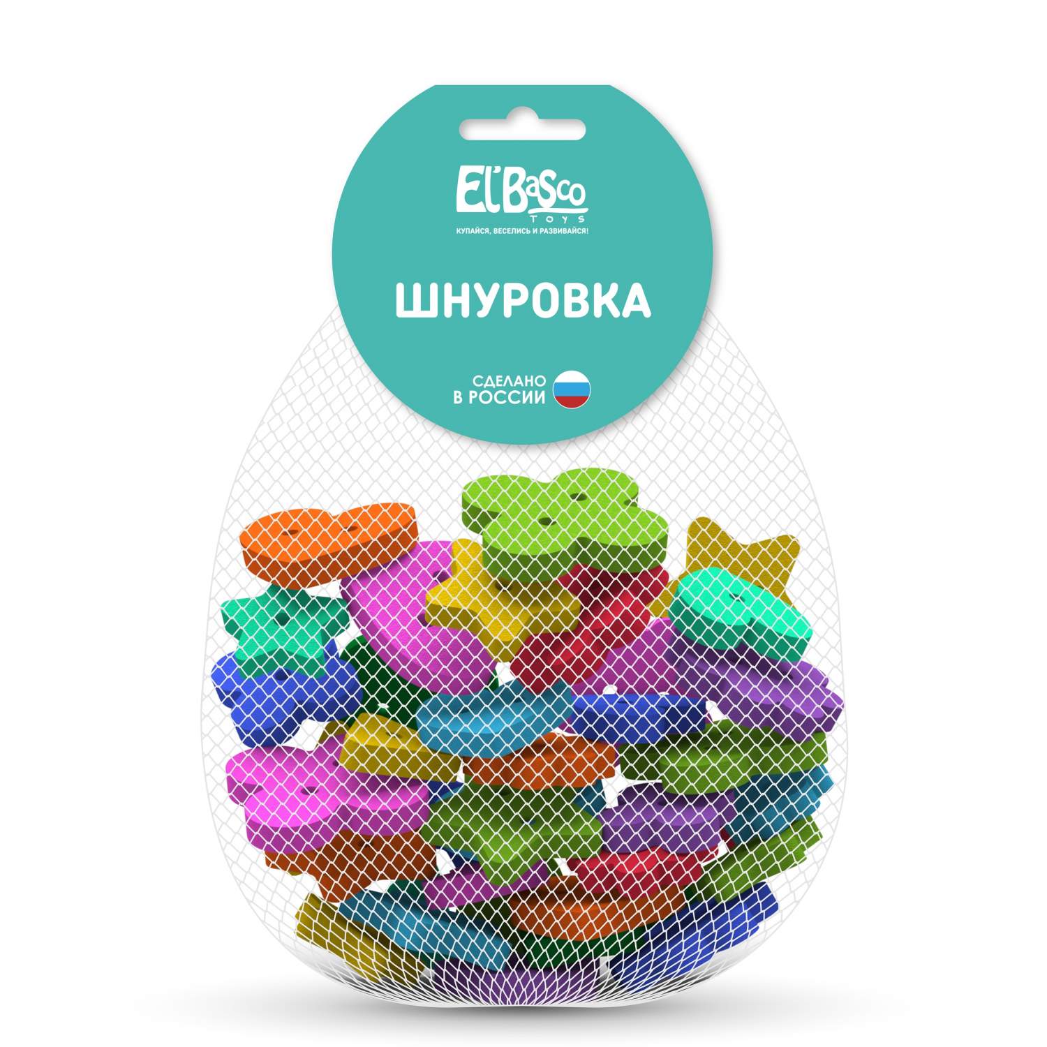 Купить шнуровка-россыпь El`BascoToys Цветочки 01-002, цены на Мегамаркет |  Артикул: 600009038681