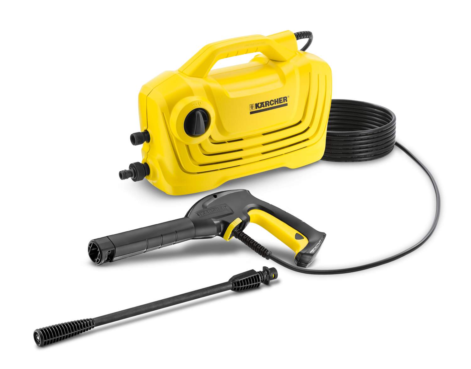 Электрическая мойка высокого давления Karcher K2 Classic 1.600-979.0 1400  Вт - купить в Москве, цены на Мегамаркет | 100023404007