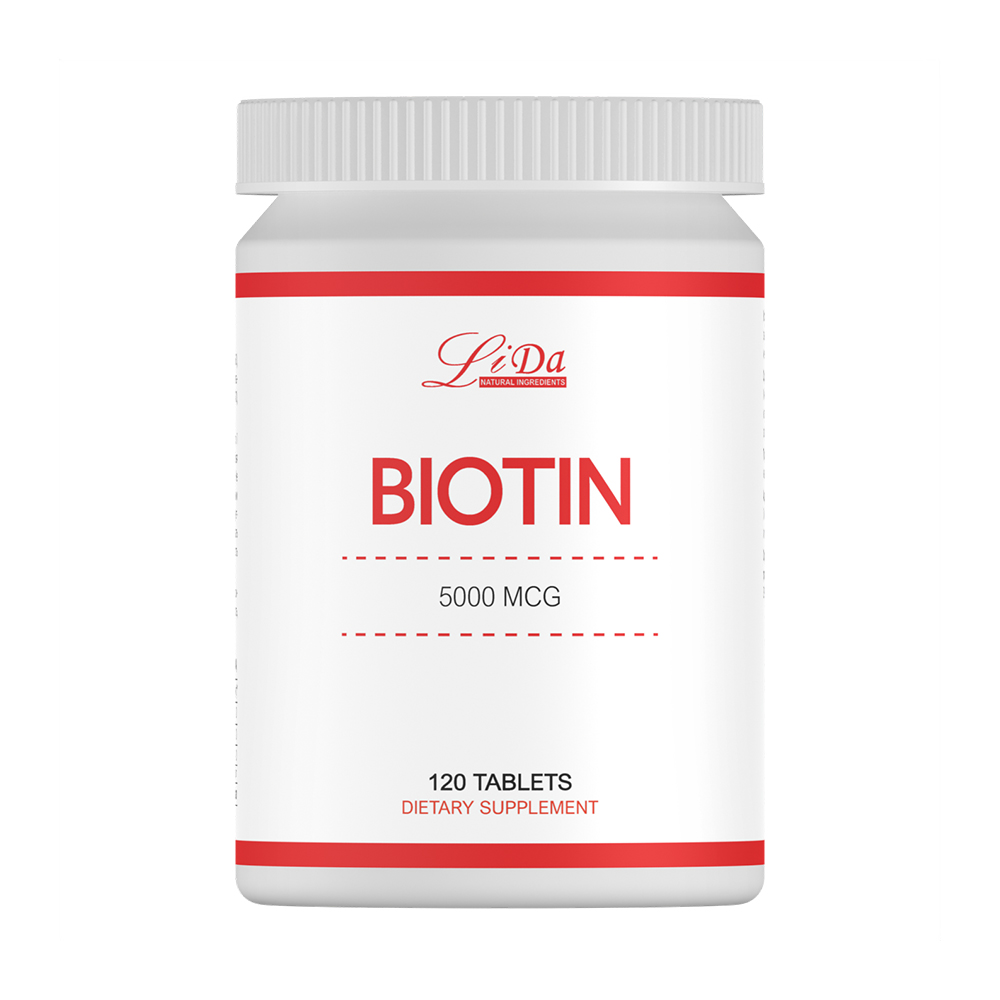 Biotin LiDa 5000 mcg таблетки 120 шт. – купить в Москве, цены в  интернет-магазинах на Мегамаркет