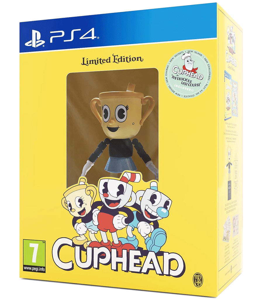 Игра Cuphead Limited Edition (PlayStation 4, русские субтитры) - купить в  Москве, цены в интернет-магазинах Мегамаркет