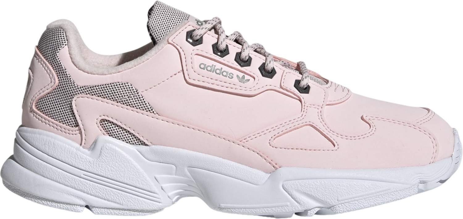 Adidas falcon hotsell beige pink