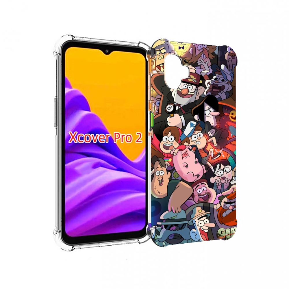 Чехол MyPads гравити-фолз для Samsung Galaxy Xcover Pro 2, купить в Москве,  цены в интернет-магазинах на Мегамаркет