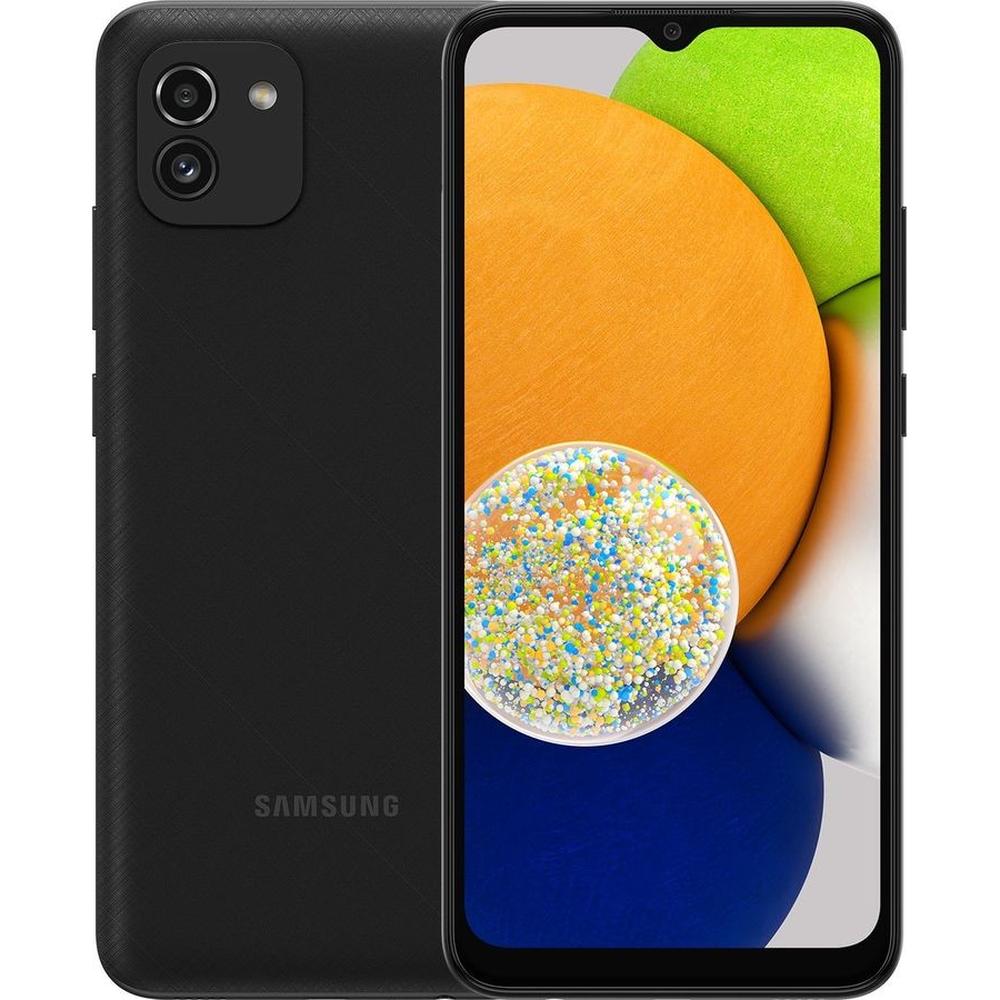 Смартфон Samsung Galaxy A03 4/64GB Black (SM-A035FZKGSER) - отзывы  покупателей на маркетплейсе Мегамаркет | Артикул: 600005502081