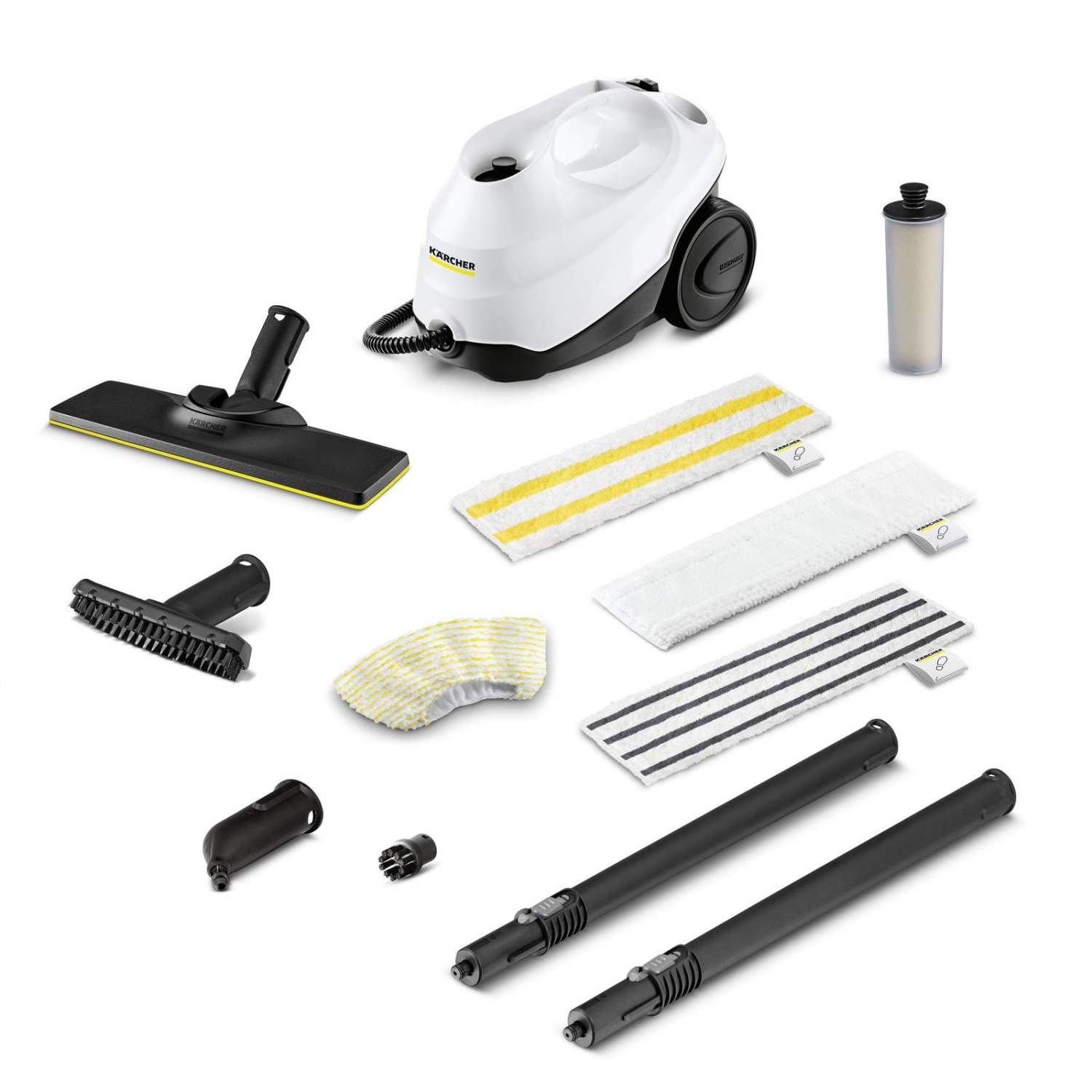 Пароочиститель Karcher SC 3 EasyFix Anniversary Edition белый - отзывы  покупателей на маркетплейсе Мегамаркет | Артикул: 600016521312