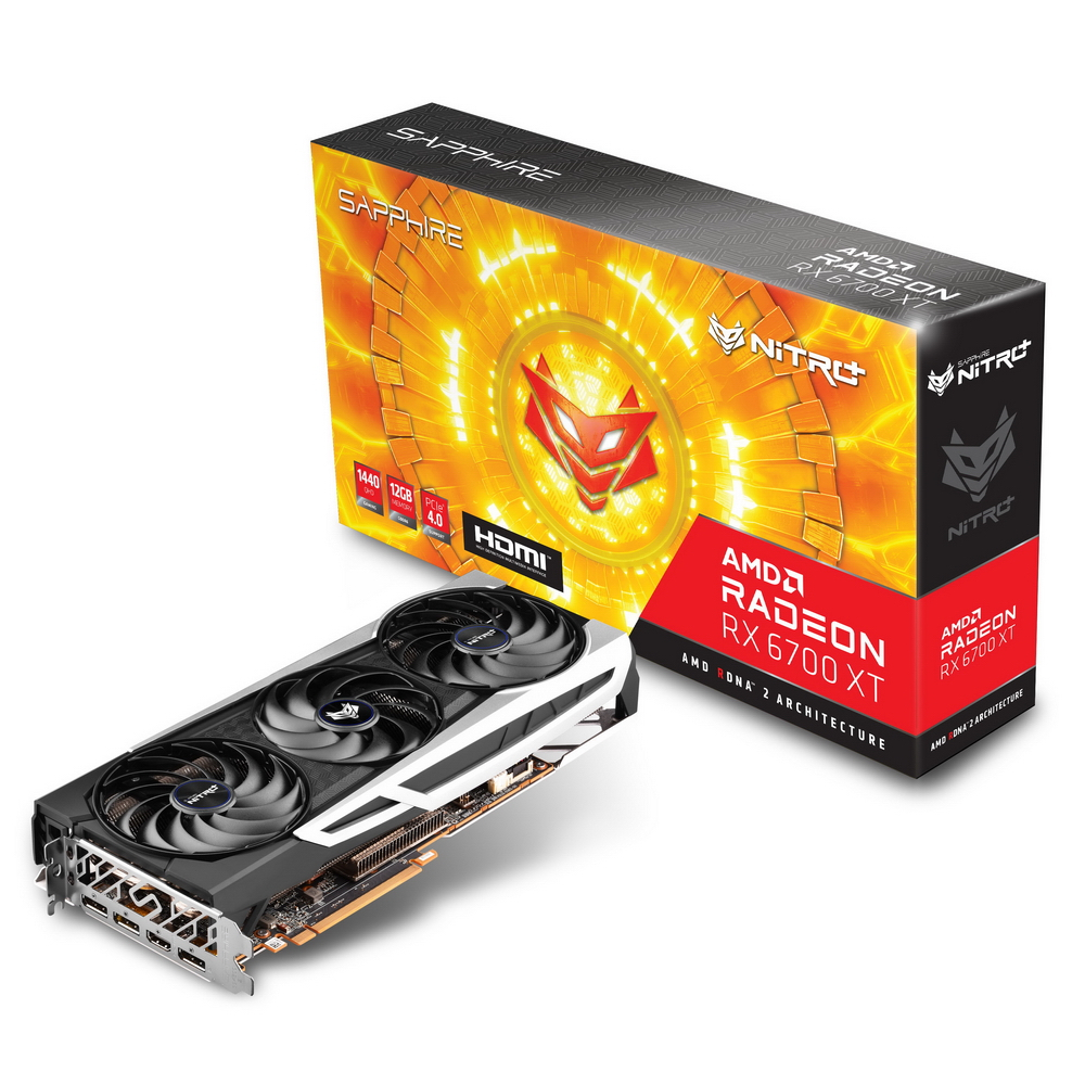 Видеокарта Sapphire AMD Radeon RX 6700 XT NITRO+ GAMING OC 11306-08-20G -  отзывы покупателей на маркетплейсе Мегамаркет | Артикул: 600009379793