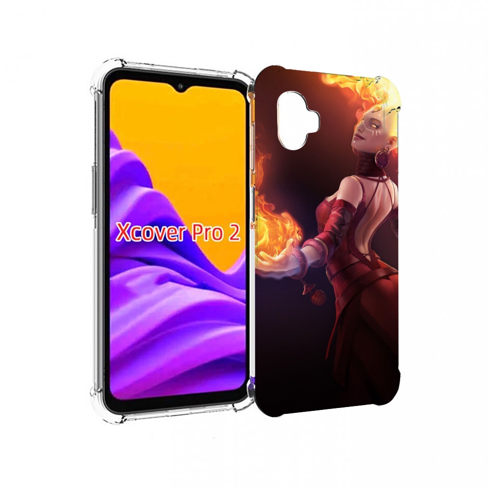 Чехол MyPads dota 2 Lina для Samsung Galaxy Xcover Pro 2, купить в Москве,  цены в интернет-магазинах на Мегамаркет