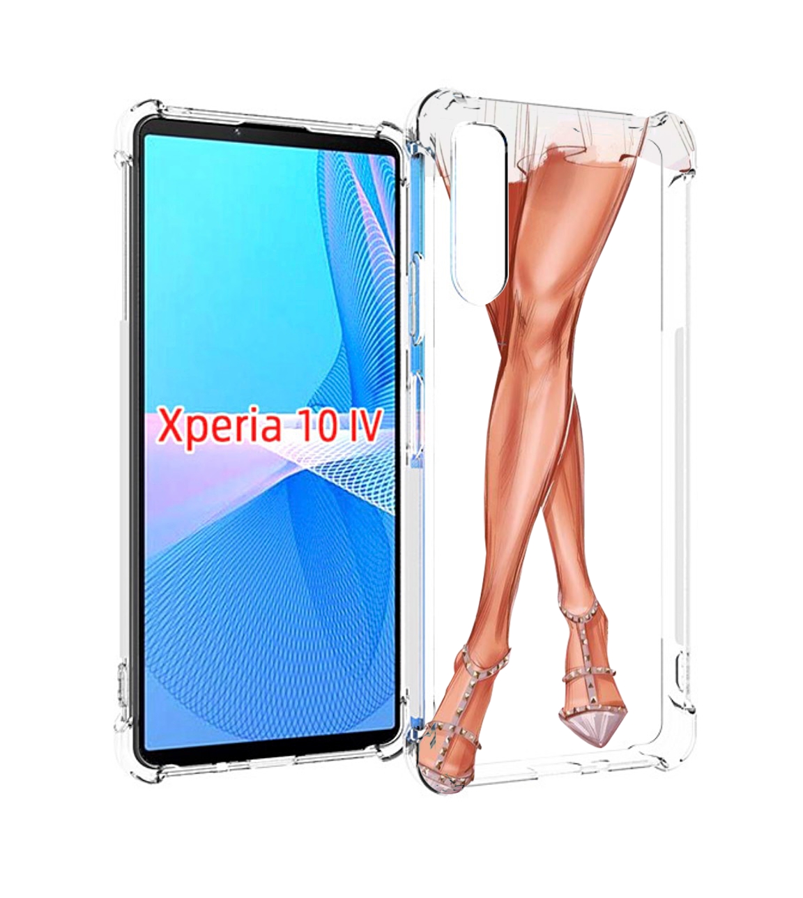 Чехол MyPads Ножки для Sony Xperia 10 IV (10-4), купить в Москве, цены в  интернет-магазинах на Мегамаркет