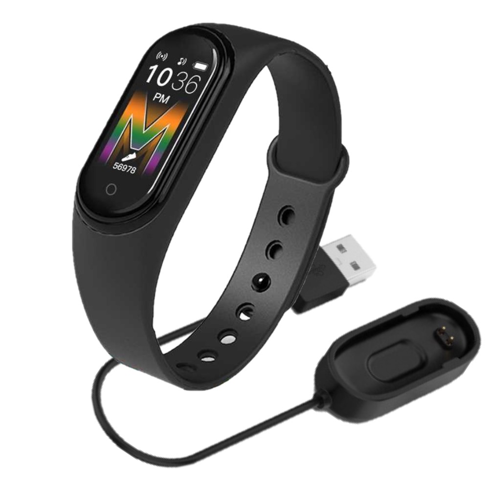 ФИТНЕС-БРАСЛЕТ SMART BRACELET BAND M5 + ремешок в подарок – купить в  Москве, цены в интернет-магазинах на Мегамаркет