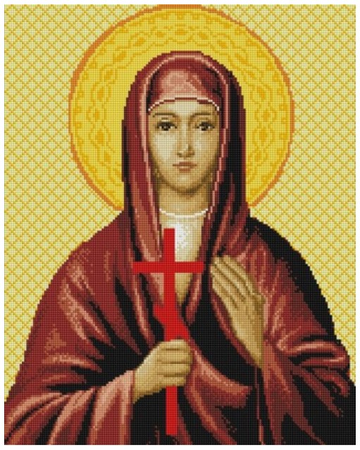 Алмазная мозаика иконы 40х50 см Алмазная Фея AF-1845-4050 набор без подрамника -