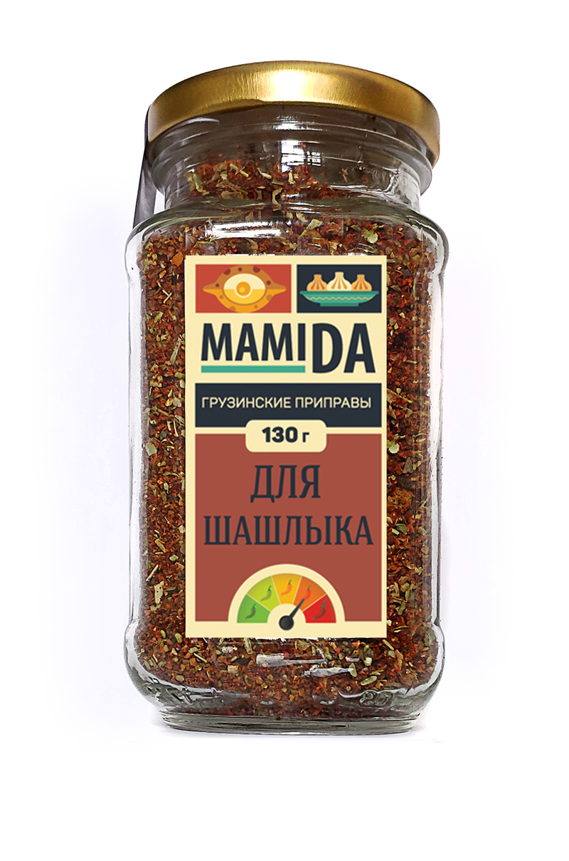 Приправа для шашлыка в банке MamiDA, 130г – купить в Москве, цены в  интернет-магазинах на Мегамаркет